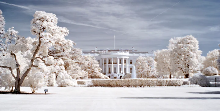 White House in Infrared — Washington, D.C.