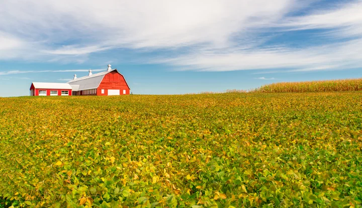 A Red Barn in Laytonsville — Maryland, USA