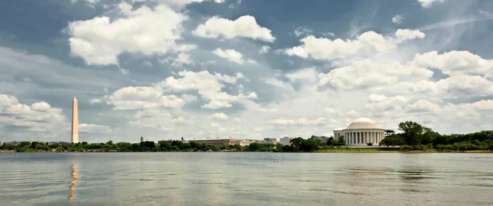 Across the Tidal Basin — Washington, D.C.