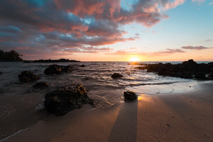 Sunset at Beach 69 — Island of Hawaiʻi
