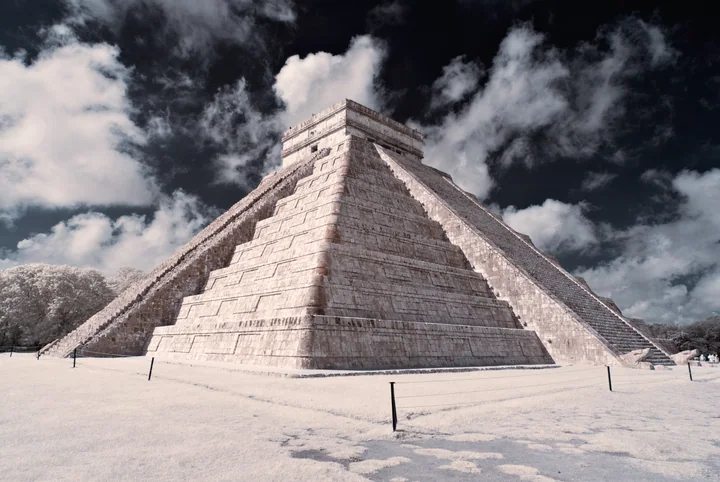 Chichén Itzá in Infrared — Mexico