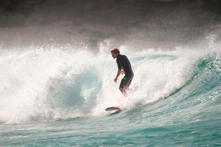 Riding the Hāʻena Break — Kauaʻi, Hawaii