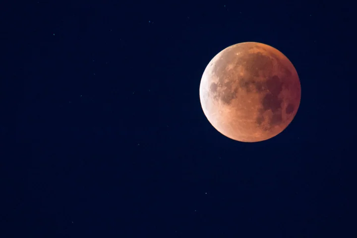 Lunar Eclipse — The night sky