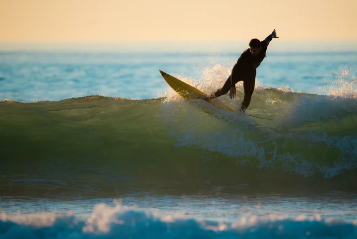 A Wave at La Jolla Shores — California, USA