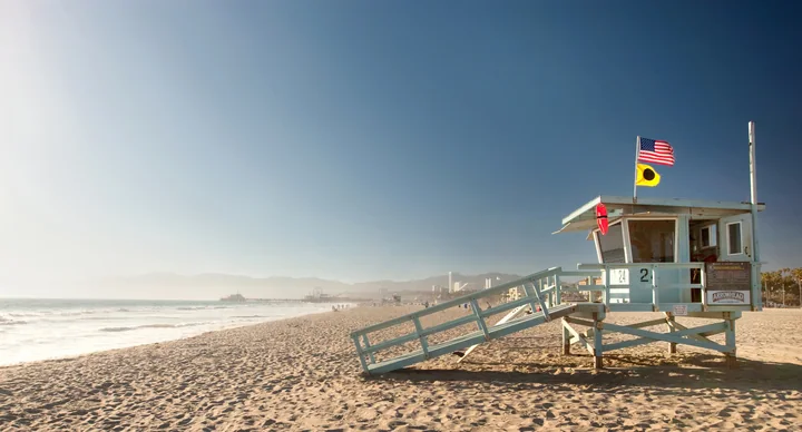 Santa Monica Lifeguard Tower — California, USA