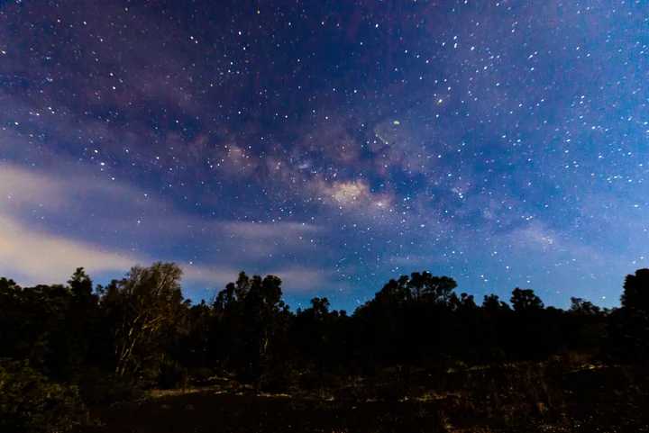 Milky Way above Kīlauea — Island of Hawaiʻi