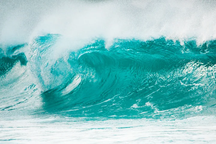 Blue Water, White Spray — Kauaʻi, Hawaii