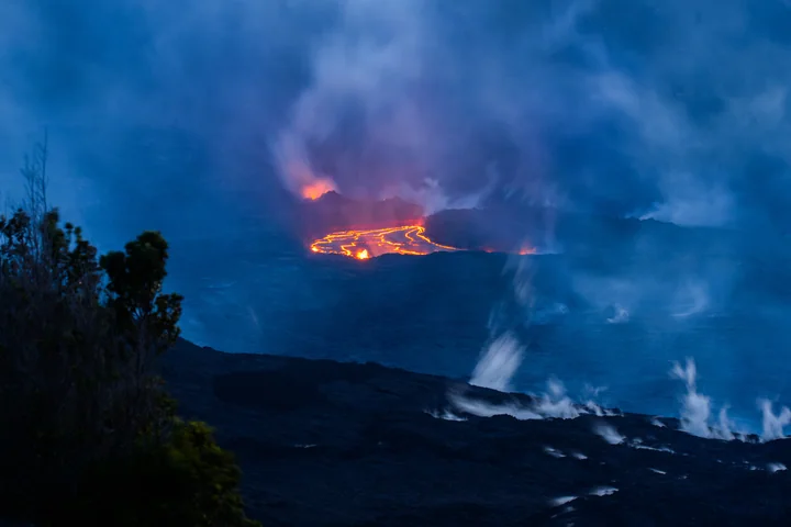 Kīlauea at Twilight — Island of Hawaiʻi