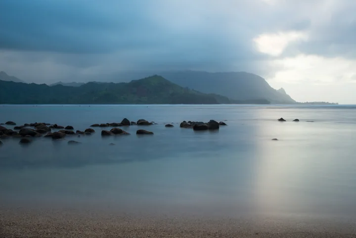 Puʻu Poa in Blue — Kauaʻi, Hawaii
