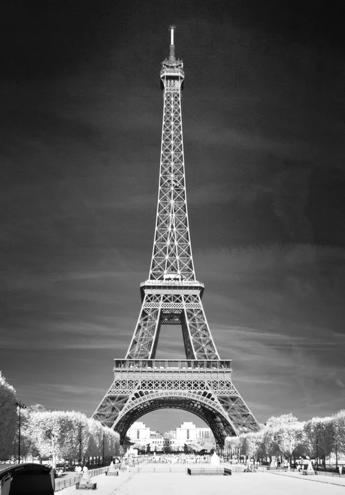 Eiffel Tower in Infrared — France