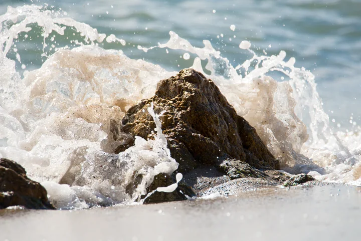 Sea Foam at El Matador — California, USA