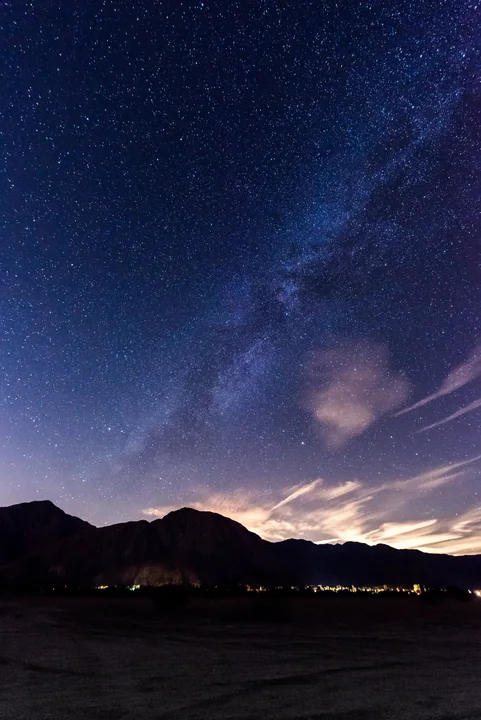 Milky Way over Borrego — Vertical — California, USA